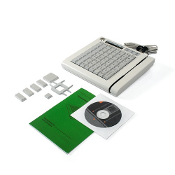 Программируемая клавиатура Штрих KB-64-RK со считывателем черная