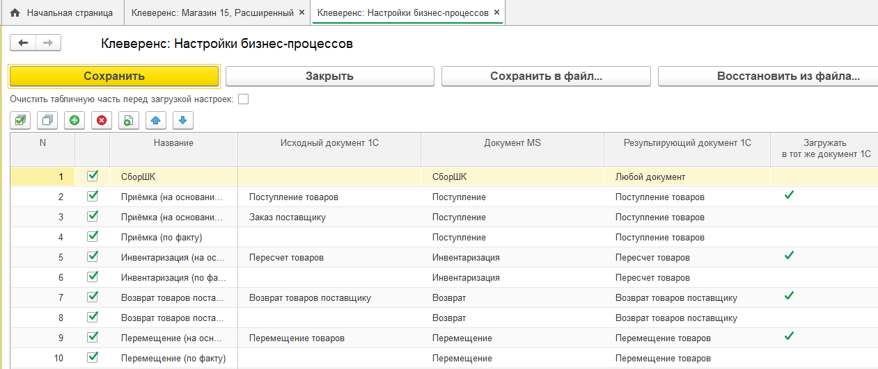 Как продавать комплекты в 1с розница